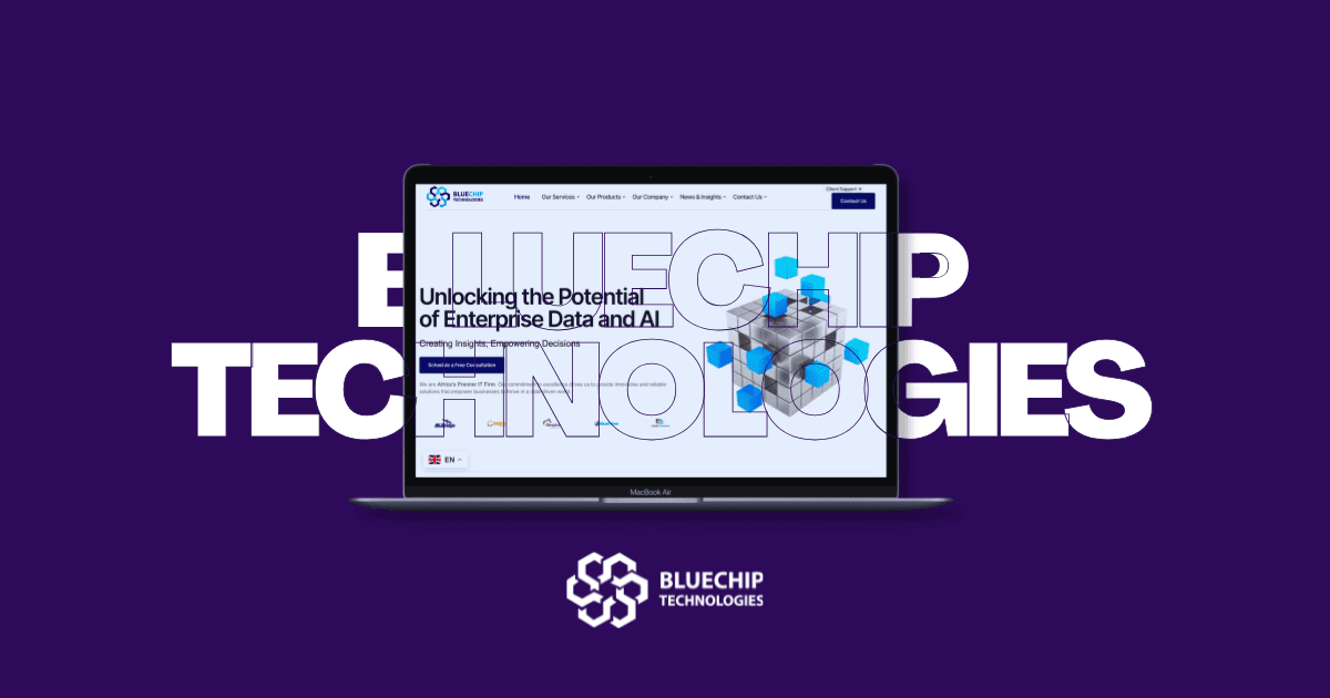 Bluechip Technologies Website Redesign