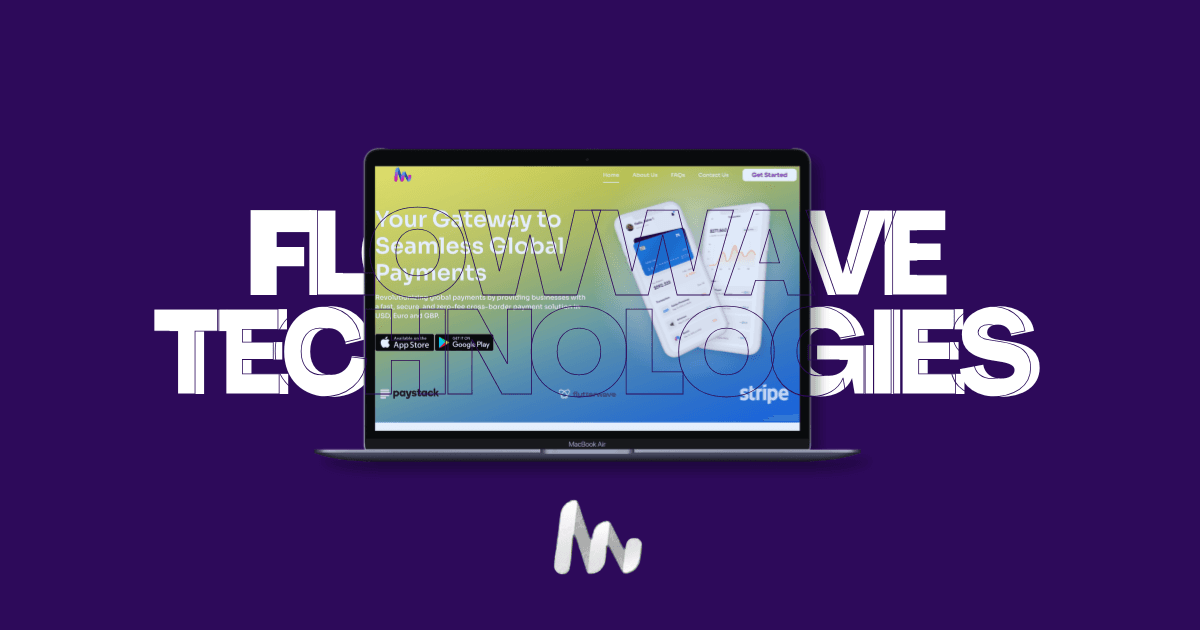 Flowwave Technologies Website Design