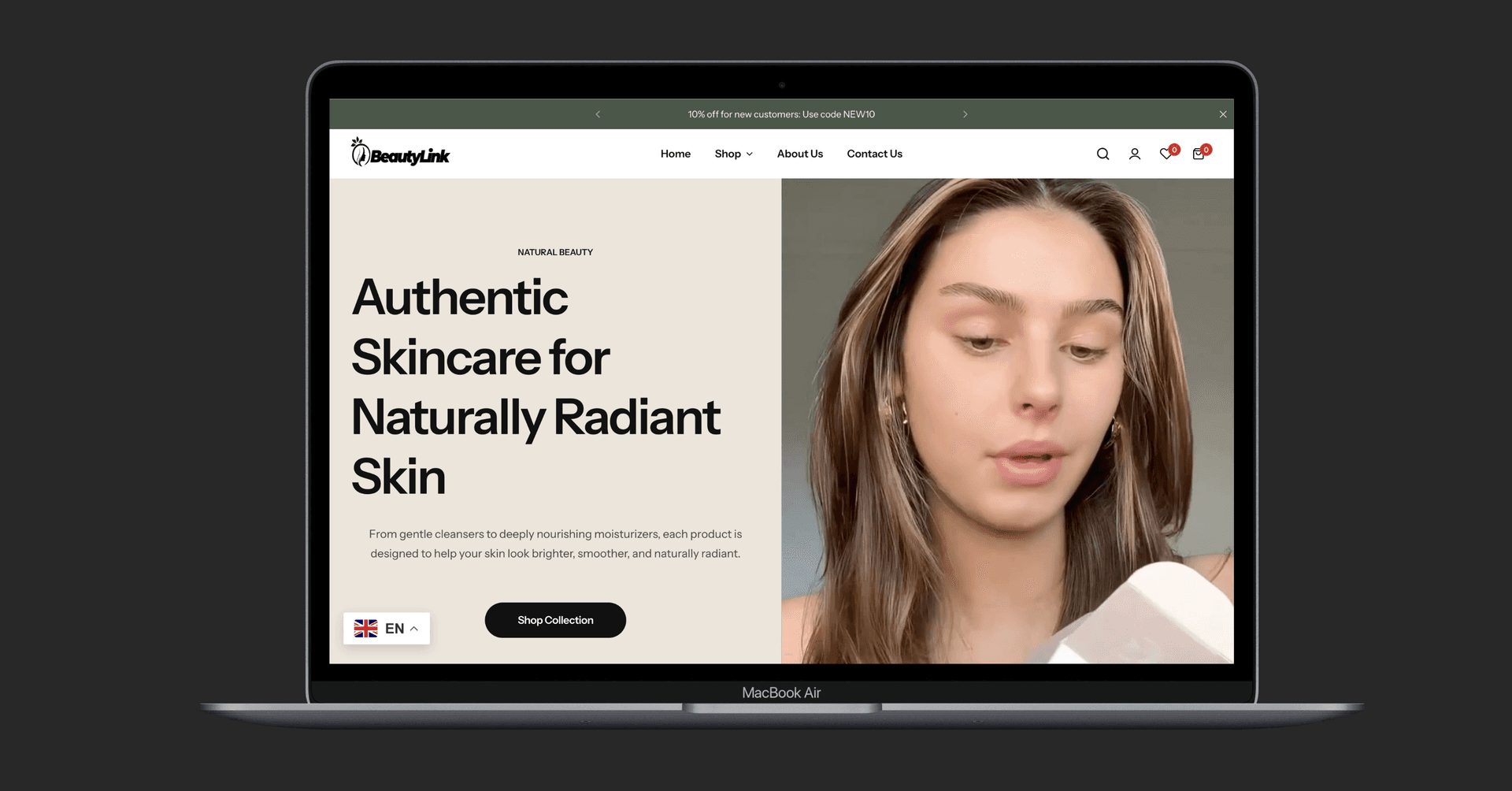Beautylink Global E-Commerce Store Build: Beautylink FZE case study